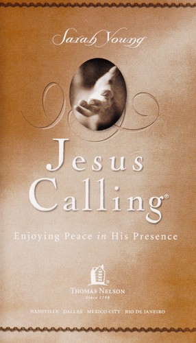 Jesus Calling book cover