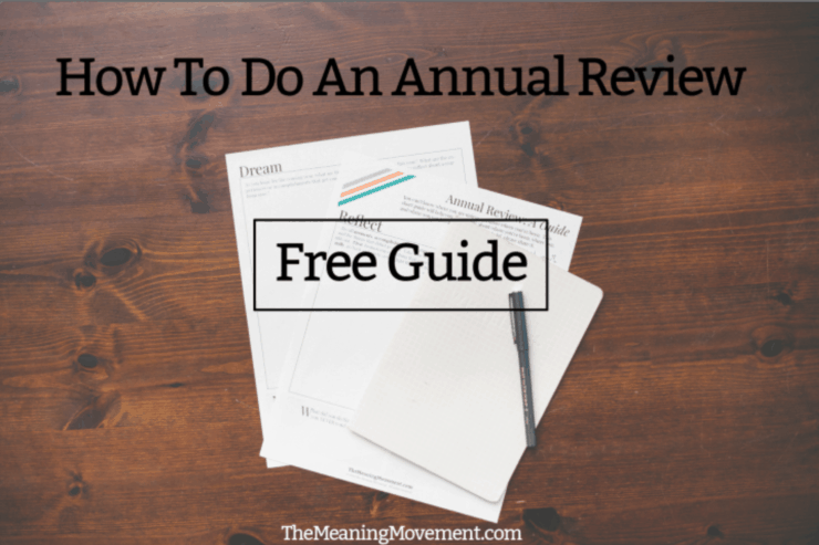 We've put together a guide that you can download to walk you through a simple method for reviewing the year and making a