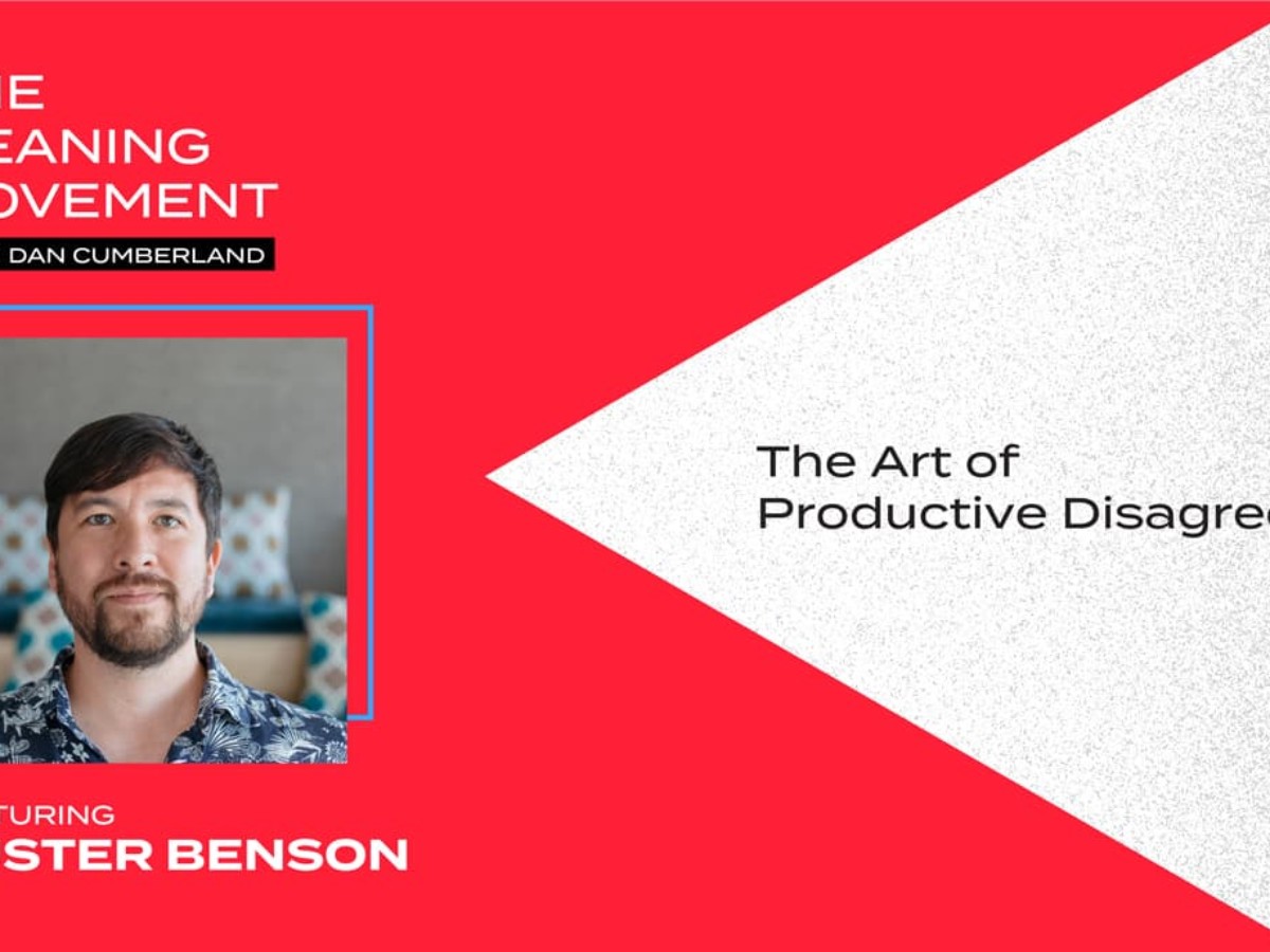 The Art of Productive Disagreement with Buster Benson